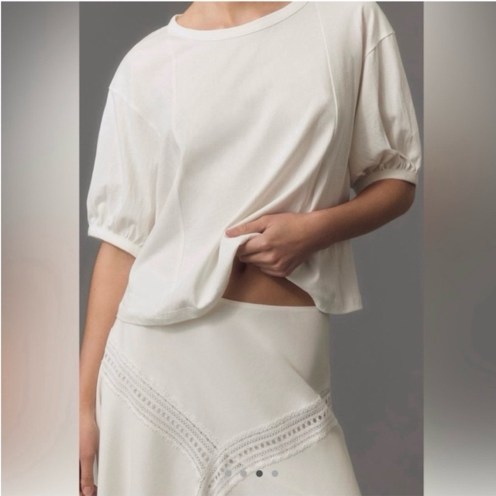 By Anthropologie Embellished
Mesh-Back Top -  NWOT - Picture 8 of 10